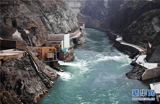 3月21日,黄河流经刘家峡水库库区 3月21日,黄河流经刘家峡水库库区