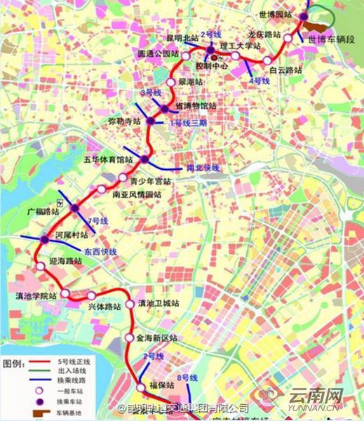 10余台盾构机同步施工让地铁5号线建设跑出“昆明加速度”