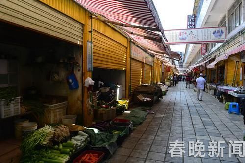     篆新农贸市场房租成倍涨价