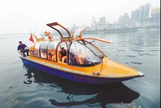 明年昆明将开通'水上巴士' 四个码头可上船