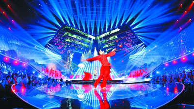     《中国民歌大会》录制现场 光明图片/视觉中国