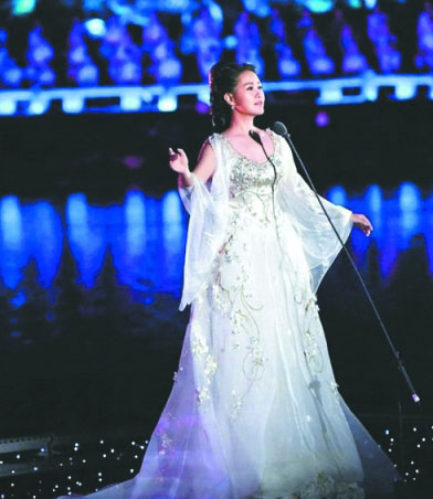 《难忘茉莉花》杭州演出现场 资料照片