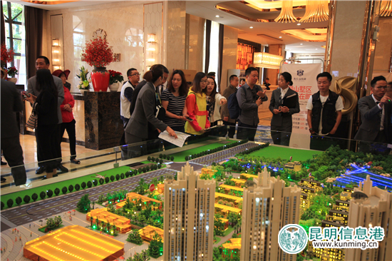 入滇十年出新作 昆明恒大昆海湖营销中心盛大开放