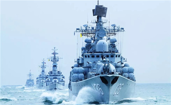 中国海军，生日快乐！