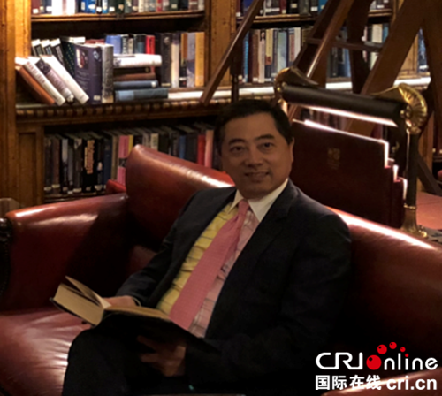 英国上海商会会长高翔(受访者供图) 英国上海商会会长高翔(受访者供图)