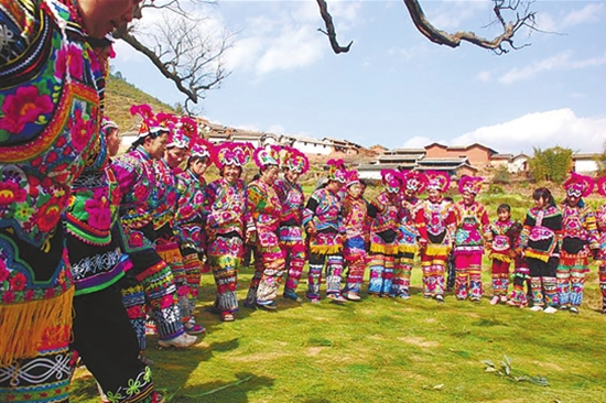 元宵节来到永仁欣赏乡村T台秀 元宵节来到永仁欣赏乡村T台秀