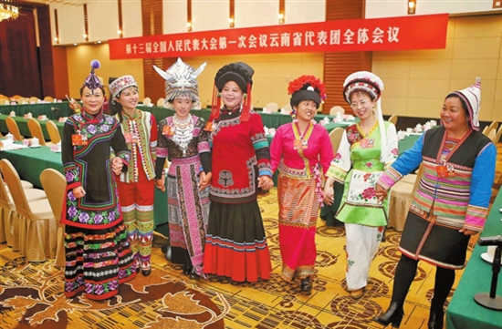 【代表委员风采】今天，她们格外美丽