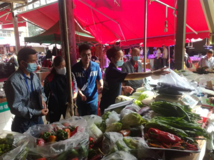 官渡区市场监督管理局吴井市场监督管理所开展食品流通环节食品抽检工作