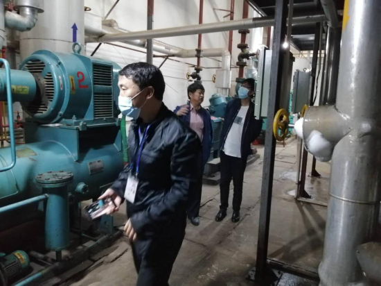 官渡区市场监督管理局对涉氨制冷企业开展特种设备安全检查