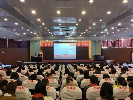 云南省少工委组织全省少先队骨干辅导员深入学习贯彻党的十九届五中全会精神