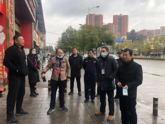 官渡区市场监督管理局矣六市场监管所 “春雷行动·2021”推进农贸市场环境整治