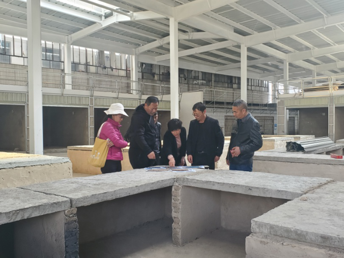 图片1 官渡区多部门对集贸市场提升改造开展竣工验收