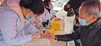 官渡营业室办业务送健康 , “大寒”天送温暖-图片5 资讯频道