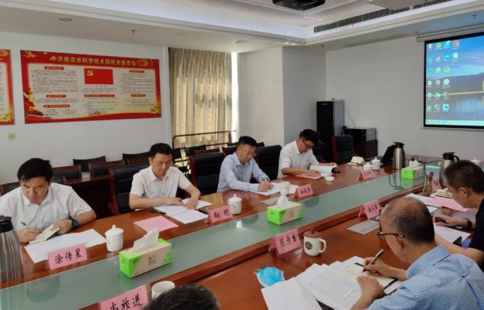 昆明高新区党工委主要领导率队赴南京市科技局进行座谈交流