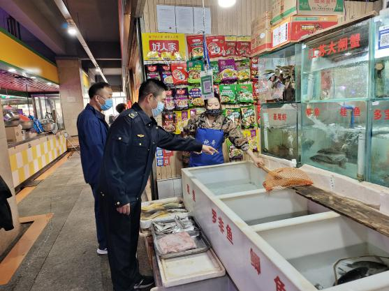 太和市场监督管理所持续加强“十年禁渔”市场整治工作