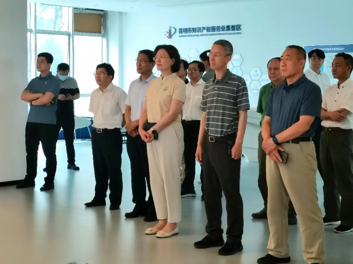 内蒙古自治区人大常委会教科文卫工作委员会赴昆明高新区开展知识产权及优企调研工作