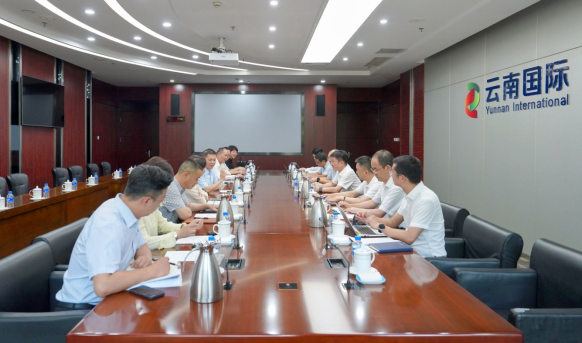 中国人寿驻滇单位到国家电投云南国际座谈交流