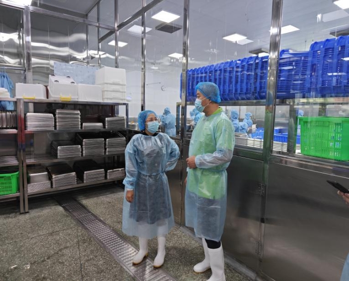 官渡区市场监督管理局开展2023年秋季学期集体用餐配送单位专项检查