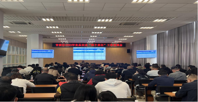 官渡区食品安全综合协调办公室召开2023年食品安全“两个责任”工作培训会