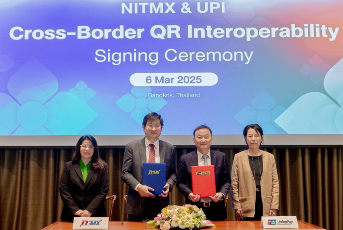 银联国际与泰国NITMX签署合作协议，中泰二维码跨境互联互通提速