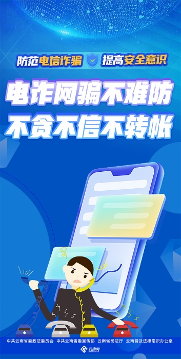 电诈网骗不难防 不贪不信不转账（竖版） 拷贝