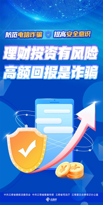 理财投资有风险 高额回报是诈骗（竖版） 拷贝