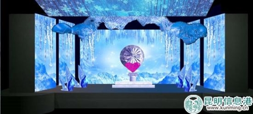 冰雪王国场景设计