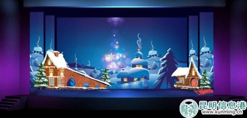 舞台场景-格尔达和加伊生活的地方。