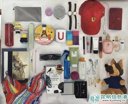 曹天宇《私域-2》布面油画 180x150cm 2018年 曹天宇《私域-2》布面油画 180x150cm 2018年