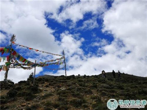 民警们的日常巡山路线主要围绕20多公里的边界线展开。劳学丽 摄 民警们的日常巡山路线主要围绕20多公里的边界线展开。劳学丽 摄