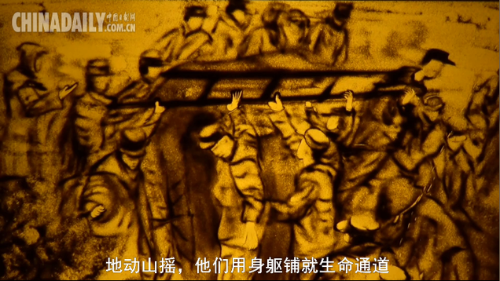 沙画 | 建军节,致敬最可爱的人