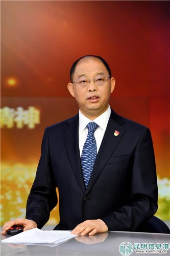 呈贡区委书记尹旭东 昆明日报记者杨艳辉摄 呈贡区委书记尹旭东 昆明日报记者杨艳辉摄