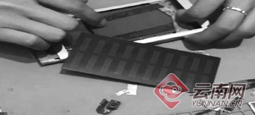 　拆开以后显得很简陋