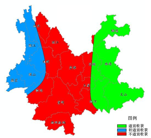 秋收农用天气预报图 秋收农用天气预报图