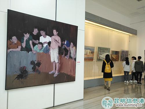 《暮趣—鸡鹜》-张小东-油画 《暮趣—鸡鹜》-张小东-油画