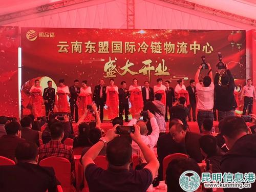 云南东盟国际冷链物流中心开业庆典 供图1
