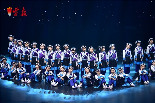 云南省第六届中小学生艺术展演在昆开幕