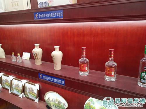 参观五棵树村益农信息社建设