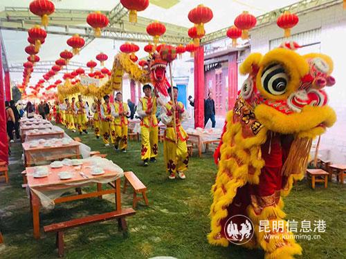 图片1：呈贡区“第二届七步场豆腐文化旅游节”开幕。