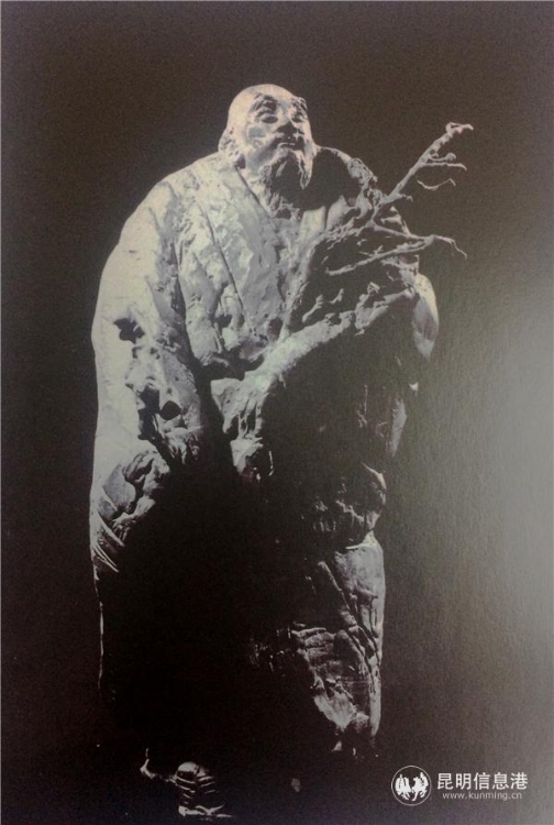 戴广文《 画僧·担当》