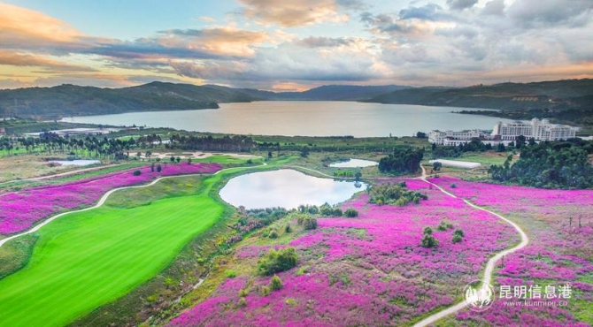 YZH0751阳宗海黄昏+汤池镇