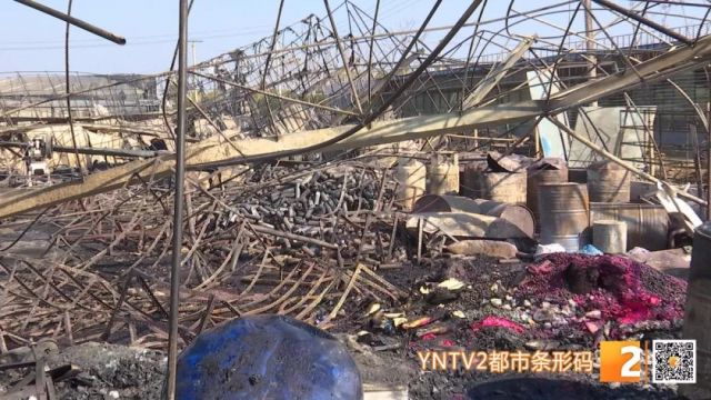 干花加工厂突发大火8