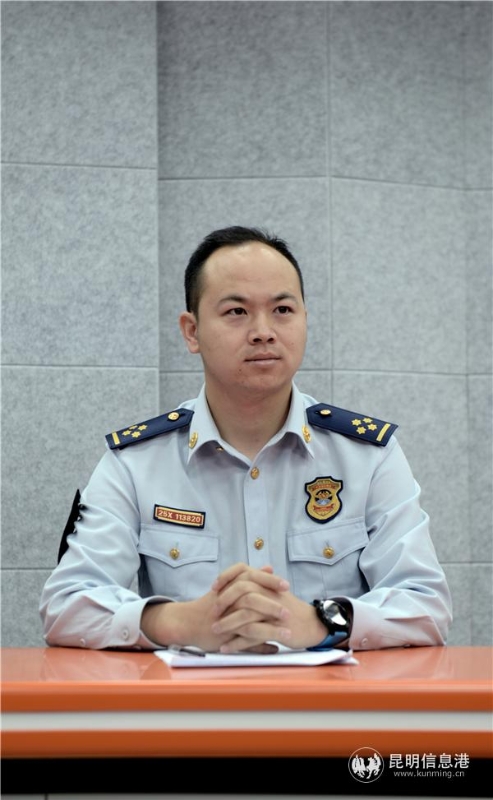 五华消防大队西昌路中队指导员吴佳峻