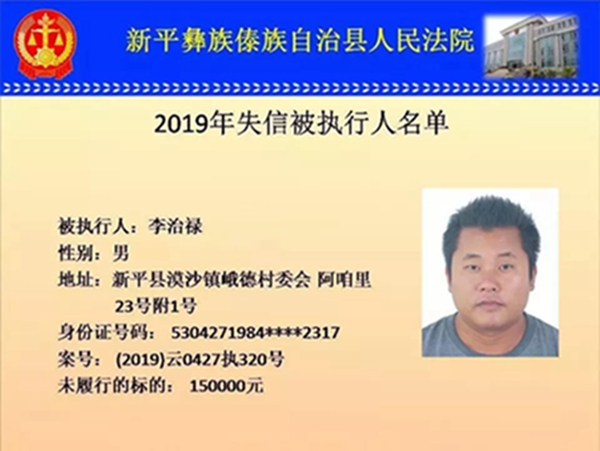 新平李治禄 新平李治禄