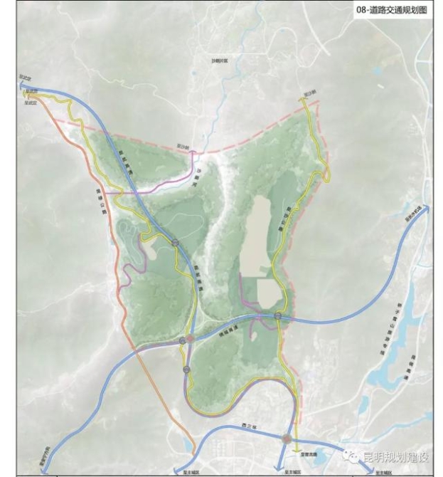 五华区石盆寺片区将建两个千亩郊野公园