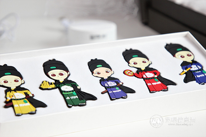 郑和IP形象文创产品-。记者薛江涛摄 郑和IP形象文创产品-。记者薛江涛摄