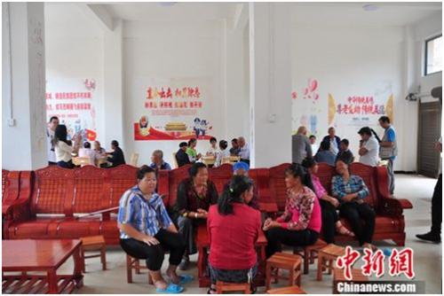 新兴社区活动中心。<a target='_blank' href='http://www.chinanews.com/' >中新网</a>记者 陈海峰 摄