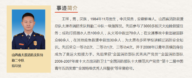 山西省“最美奋斗者”推荐人选