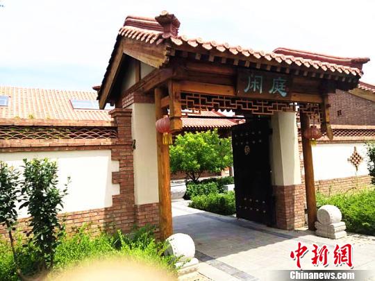 图为富强村一角。 于晓 摄 图为富强村一角。 于晓 摄