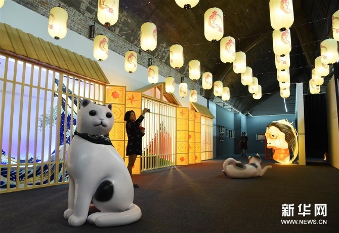 （新华视界）（3）北京：“生生·浮世之光——浮世绘大展”开幕